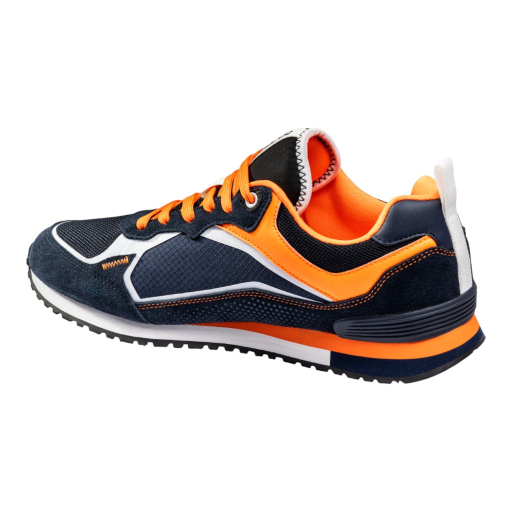 SPARCO BMB0001B0N12046 Lifestyle Shoes S-Road, Blue/Orange, Size 46 Photo-1