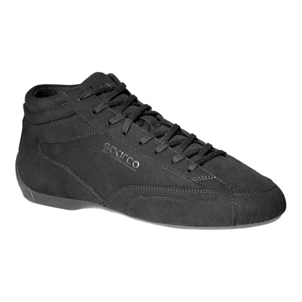 SPARCO BMB0021B0K01047 Lifestyle Shoes S-Drive Mid Suede, Black, Size 47 Photo-0