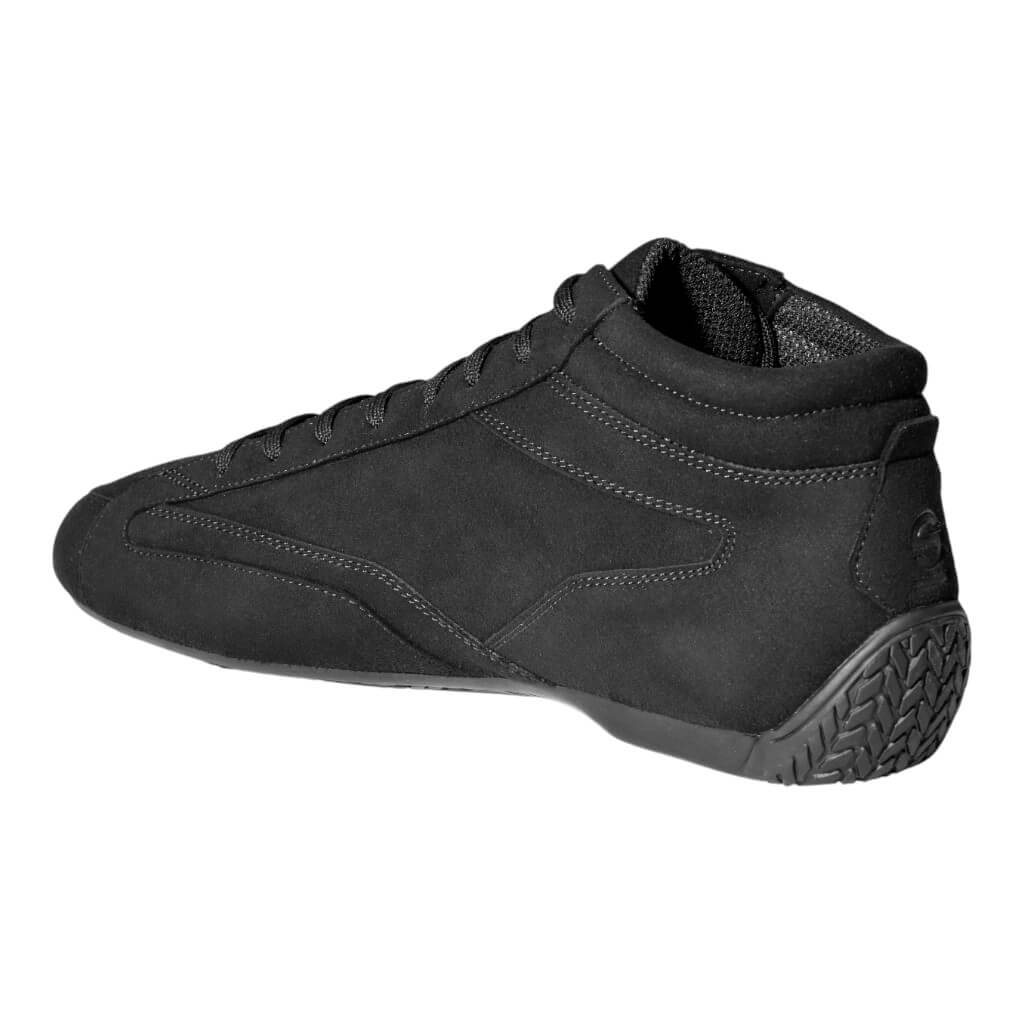 SPARCO BMB0021B0K01044 Lifestyle Shoes S-Drive Mid Suede, Black, Size 44 Photo-1