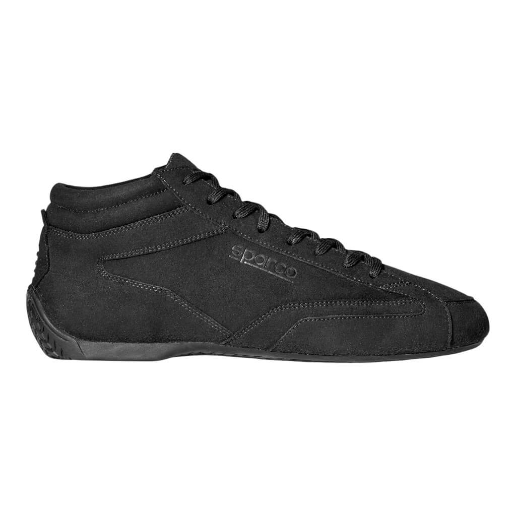 SPARCO BMB0021B0K01047 Lifestyle Shoes S-Drive Mid Suede, Black, Size 47 Photo-2