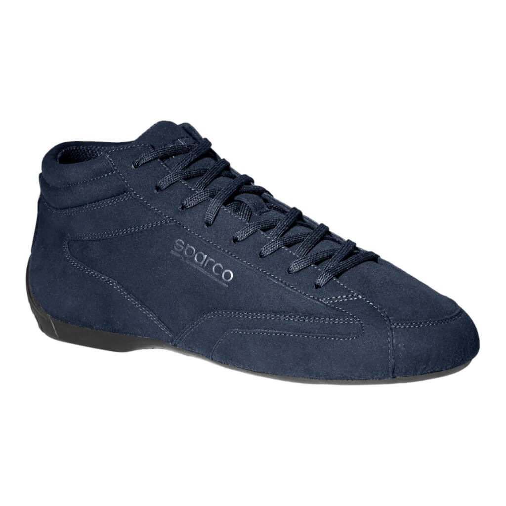 SPARCO BMB0021B0N02043 Lifestyle Shoes S-Drive Mid Suede, Blue, Size 43 Photo-0