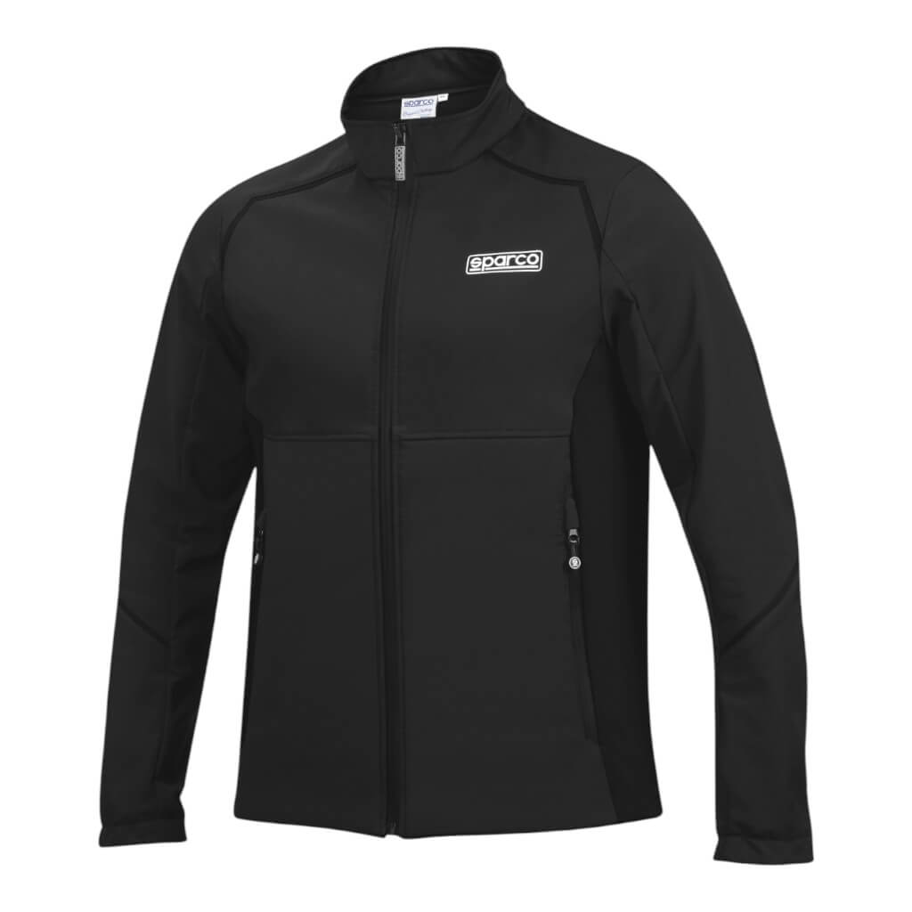 SPARCO BMJ0028B0K0100S Softshell My26, Black, Size S Photo-0