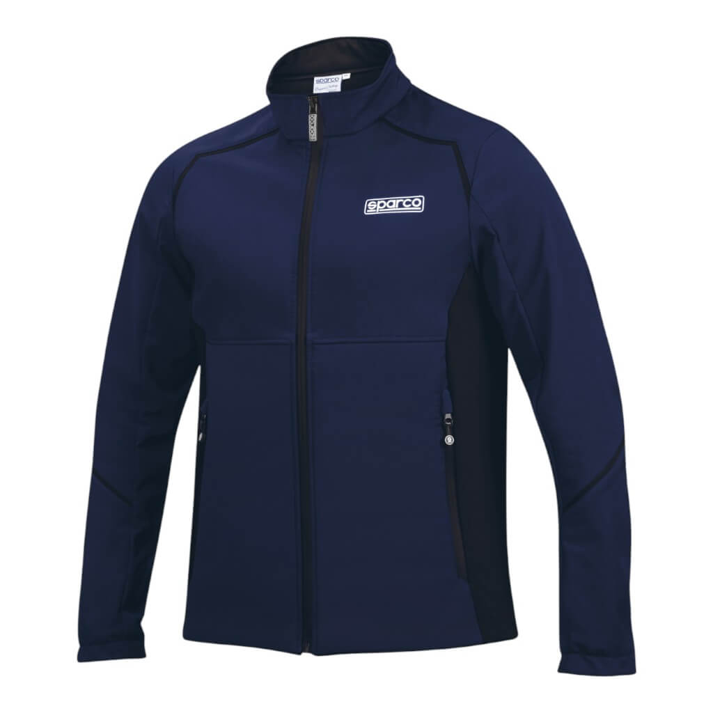 SPARCO BMJ0028B0N283XL Softshell My26, Blue/Black, Size 3XL Photo-0
