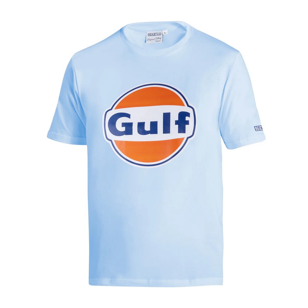 SPARCO BML0006S0C0100M T-Shirt Gulf, Celeste, Size M Photo-0