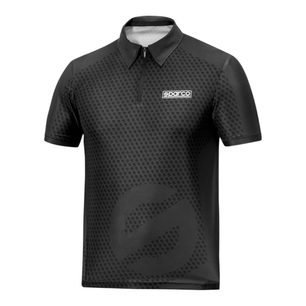 SPARCO BML0025B0K0100M Polo SL Subly, Black, Size M Photo-0
