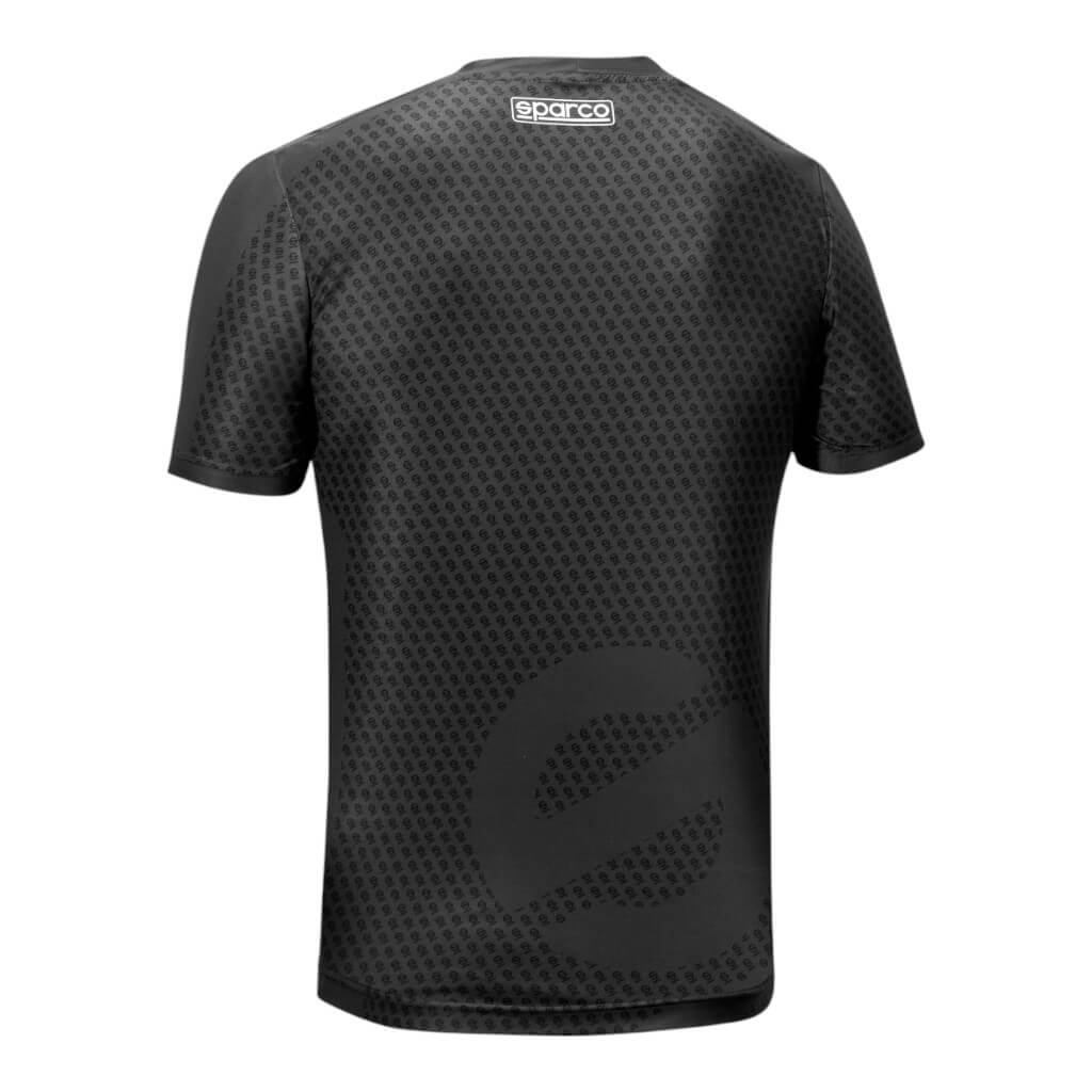 SPARCO BML0026B0K0100S T-Shirt SL Subly, Black, Size S Photo-1