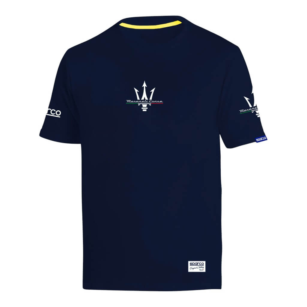 SPARCO BML0058J0N022XL T-Shirt Maserati, Blue, Size 2XL Photo-0
