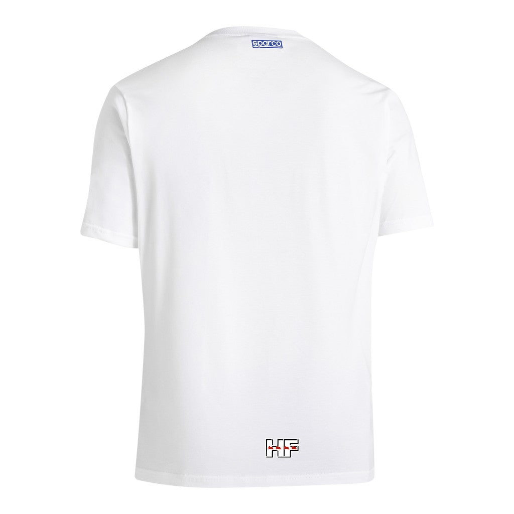 SPARCO BML0087N0W100XS T-Shirt Lancia HF GR, White/Green, Size XS Photo-1