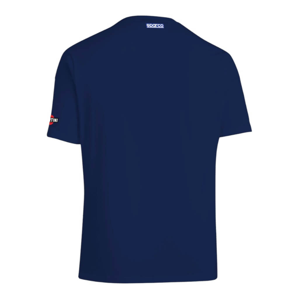 SPARCO BML0091NDN020XS T-Shirt Lancia MR 037, Blue, Size XS Photo-1