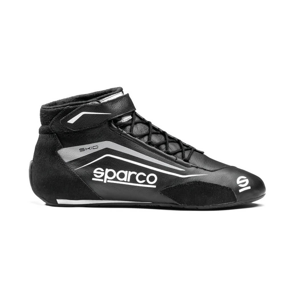 SPARCO BRB0004B0K01043 Racing Shoes Skid, Black, Size 43 Photo-0
