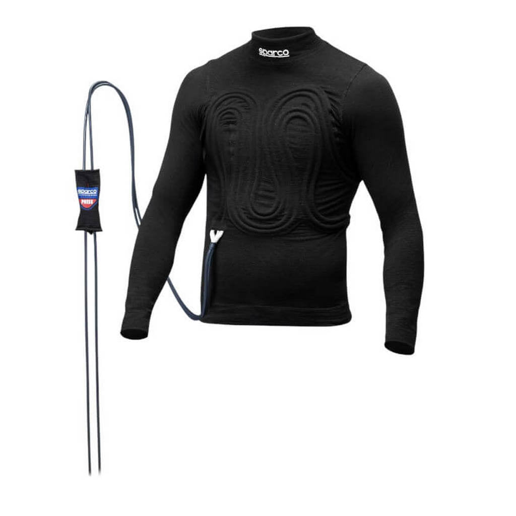 SPARCO BRL0001B0K0100L Cooling Racing Underwear Top R586 Cool, Black, Size L Photo-0