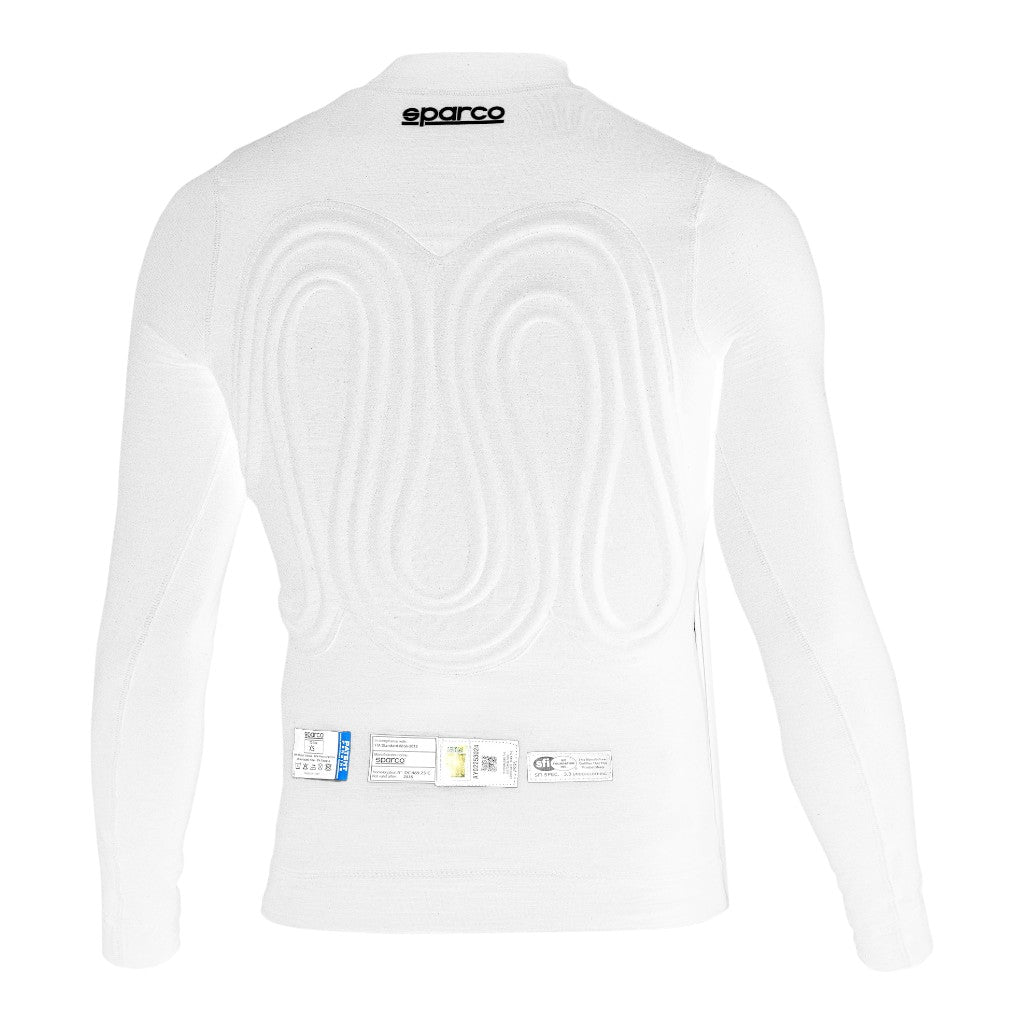 SPARCO BRL0004B0W032XL Cooling Racing Underwear Top R586 Cool Front, White, Size 2XL Photo-1