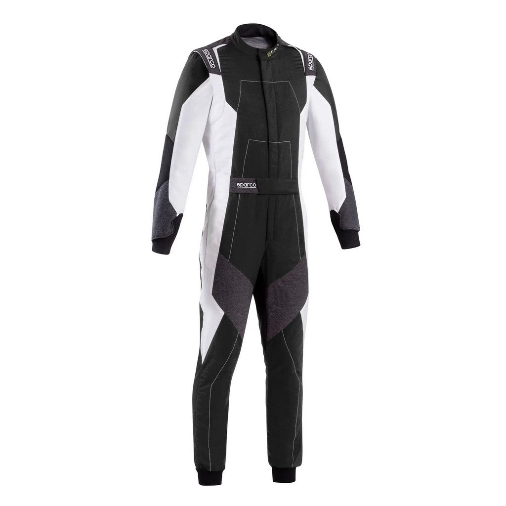 SPARCO BRS0005B0K06064 Racing Suit X-Light Full Efficiency, Black / White, Size 64 Photo-0