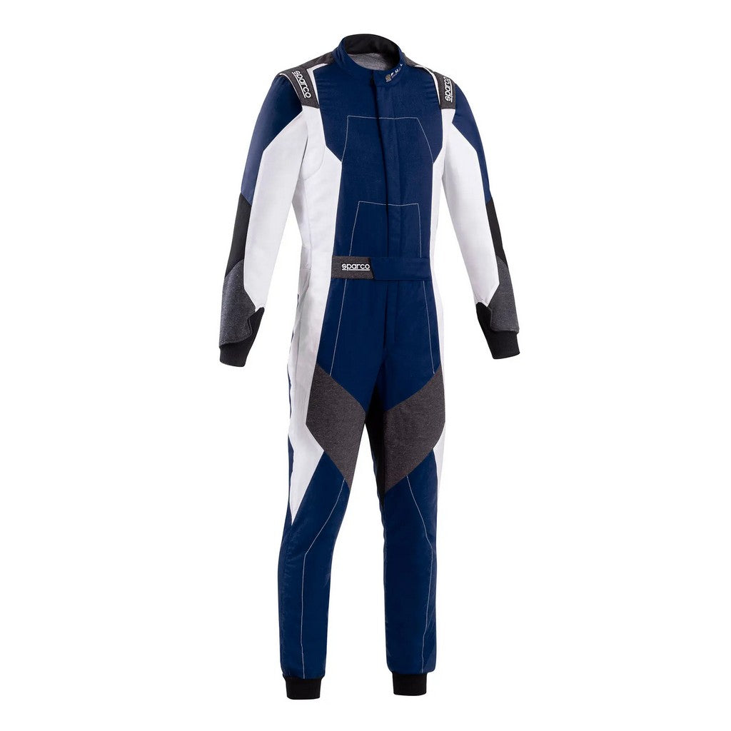 SPARCO BRS0005B0N06048 Racing Suit X-Light Full Efficiency, Blue / White, Size 48 Photo-0