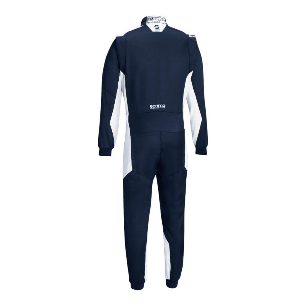SPARCO BRS0050B0N33048 Racing Suit Sprint S Advanced, Blue/Silver, Size 48 Photo-1