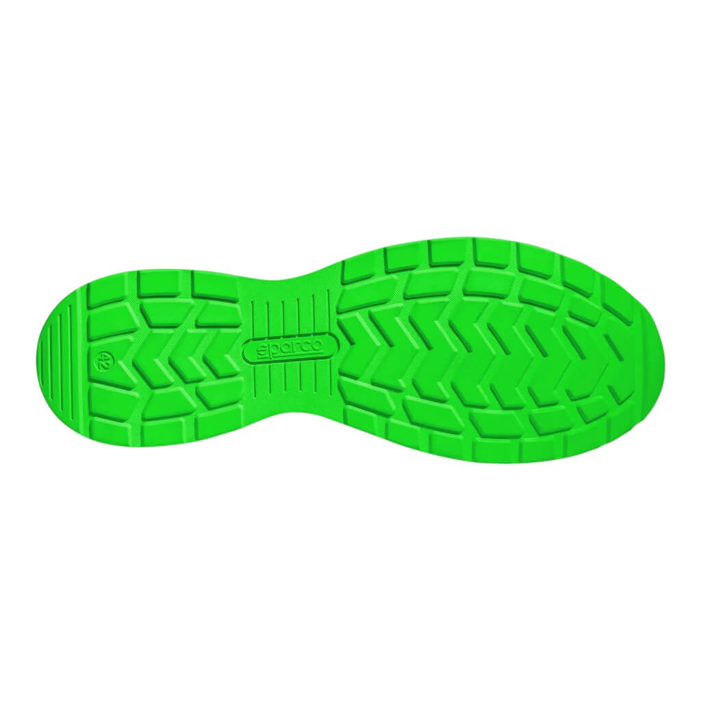 SPARCO BTB0029B0K15038 Mechanics Shoes Traction-H Naoki S3S, Black/Fluo Green, Size 38 Photo-2