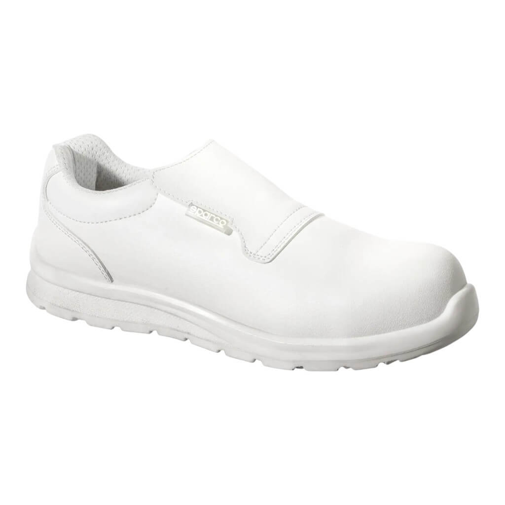 SPARCO BTB0035B0W01042 Mechanics Shoes Trackday Nolace Homy S2, White, Size 42 Photo-0