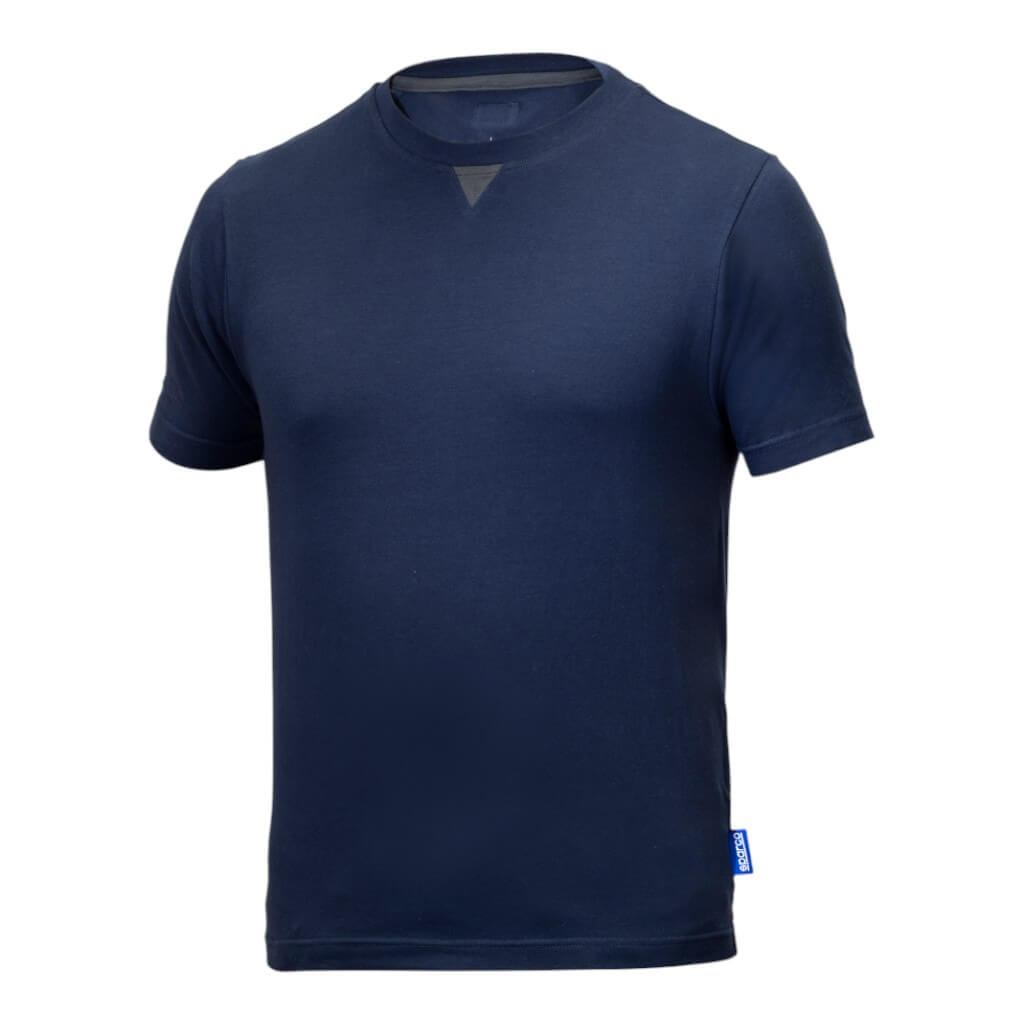 SPARCO BTL0008B0N0200S T-Shirt Grit Lincoln, Blue, Size S Photo-0