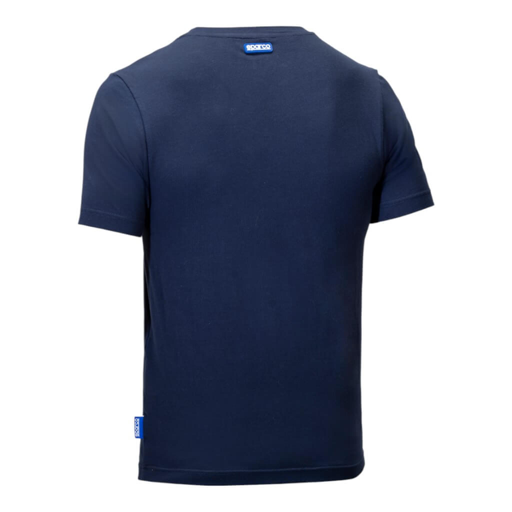 SPARCO BTL0008B0N022XL T-Shirt Grit Lincoln, Blue, Size 2XL Photo-1