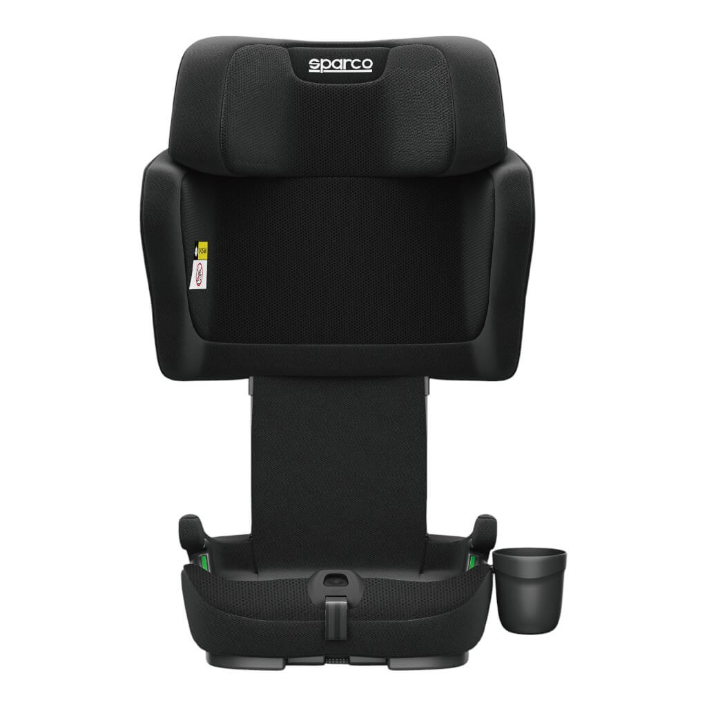 SPARCO BYR0007B0K0100N Child Seat SK8000I, ISOFIX, ECE R129/03, 76-150 cm, Black Photo-1