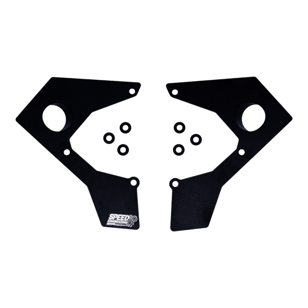 SPEED ENGINEERING 13456 Front Brake Cooling Kit for VW Golf GTI / R (Mk7) / SEAT Leon Cupra (5F) Photo-3