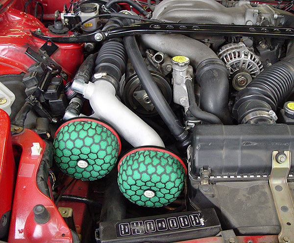 HKS 70019-AZ102 Super Power Flow Air Filter For Mazda RX7 FD3S Photo-0