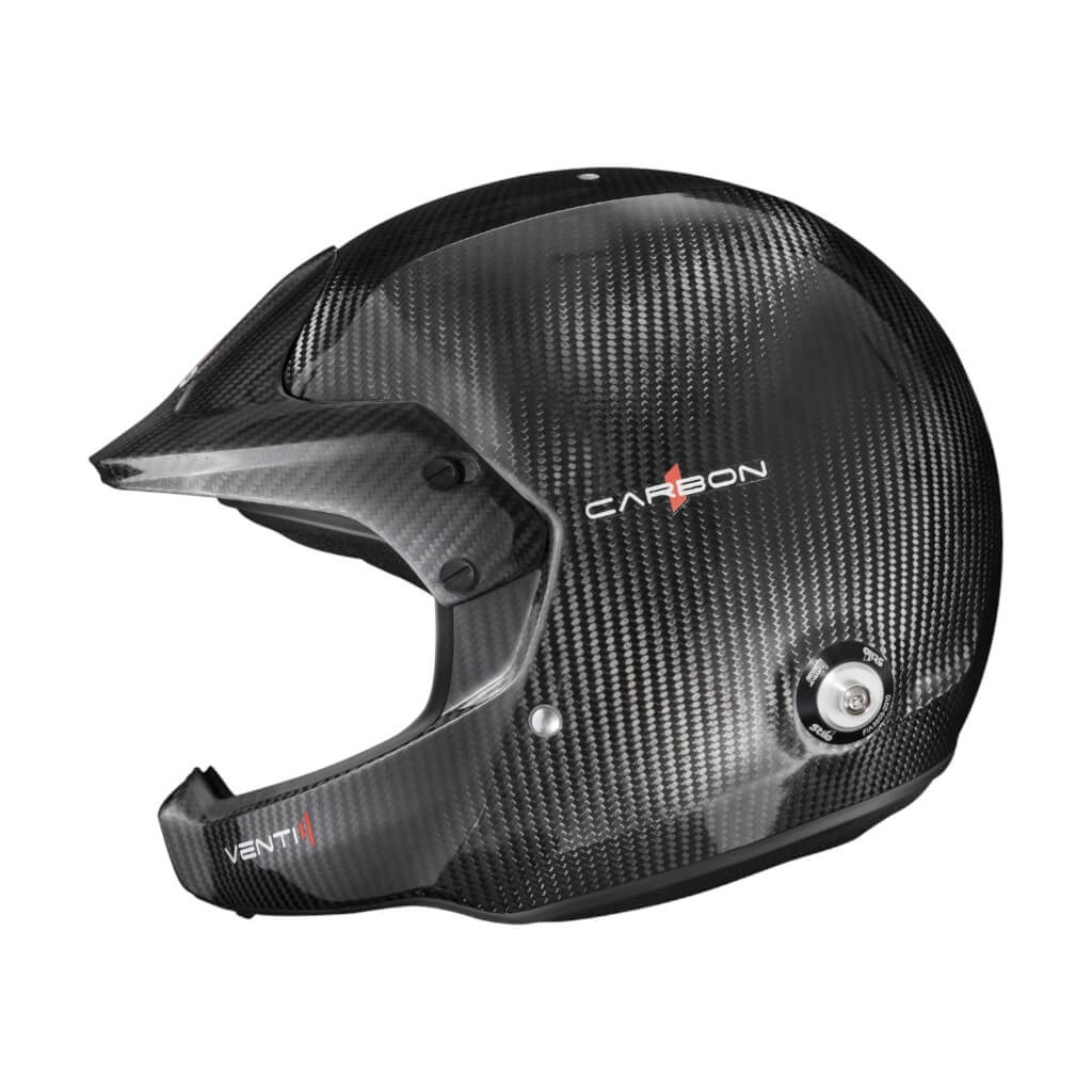STILO AA0224BG1X55 Open-Face Helmet Venti4 WRC Carbon Rally, FIA 8859-24 Hans, Size 55 Photo-2