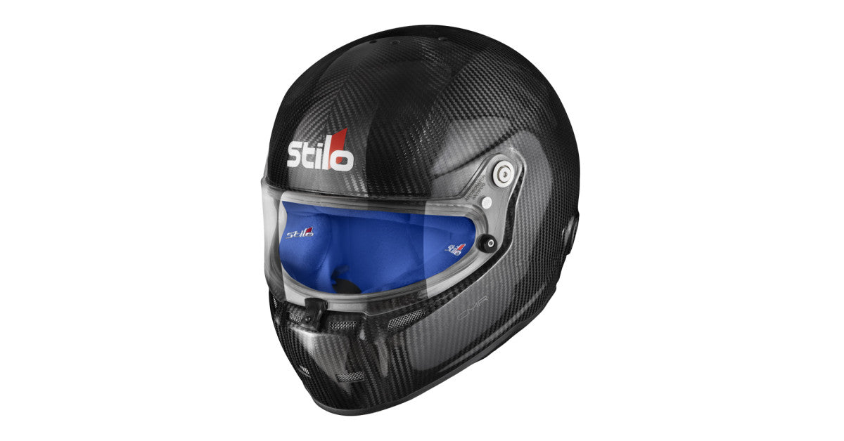 STILO AA0722AH1P54BLU Karting helmet ST5 Snell CMR 2016 Carbon / Blue Liner - 54 Photo-0