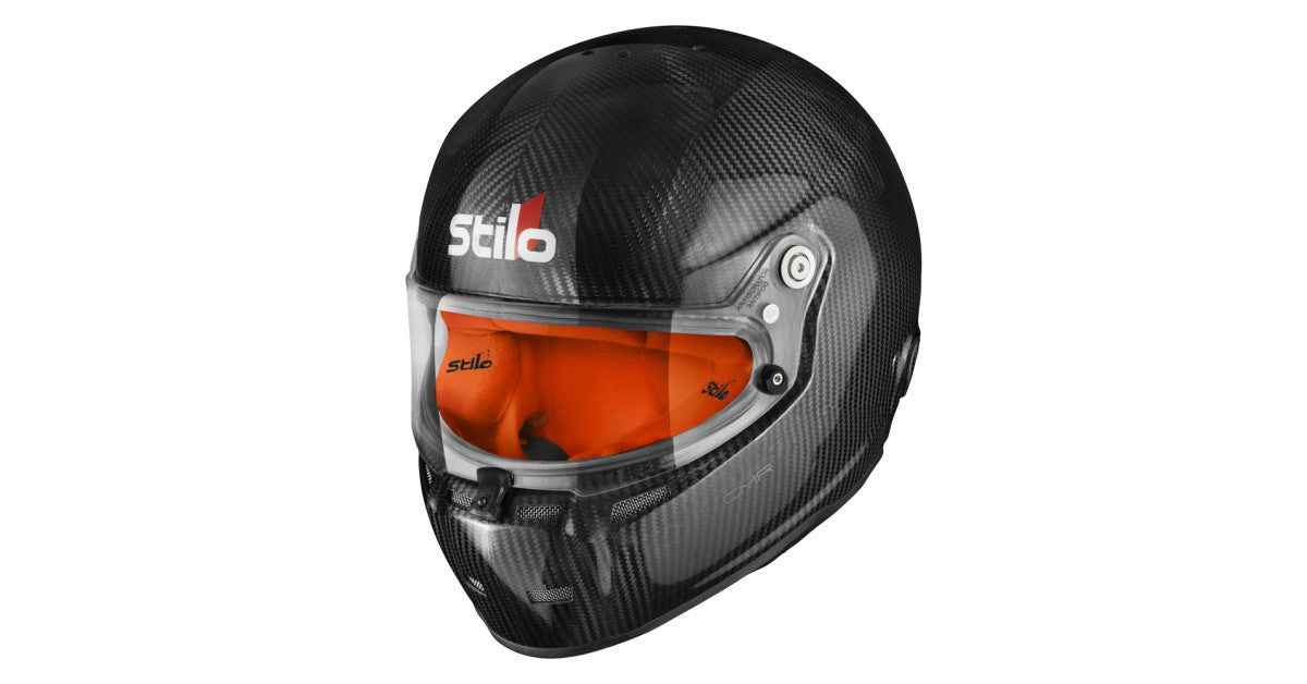 STILO AA0722AH1P56ORA Karting helmet ST5 Snell CMR 2016 Carbon / Orange Liner - 56 Photo-0