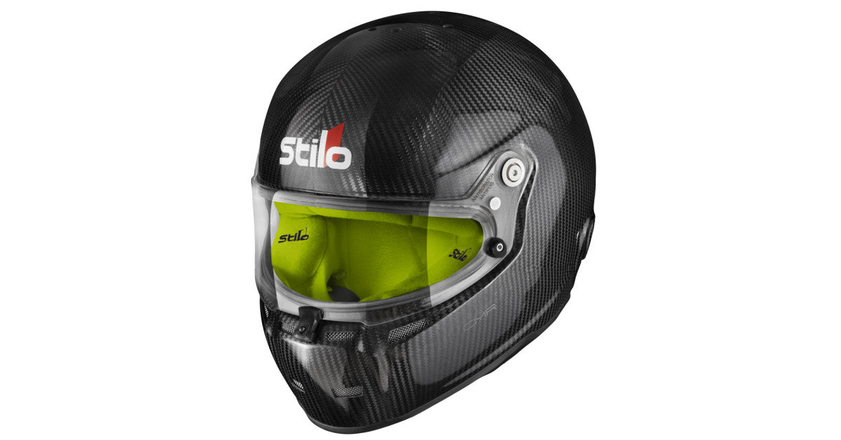 STILO AA0722AH1P59YEL Karting helmet ST5 Snell CMR 2016 Carbon / Yellow Liner - 59 Photo-0