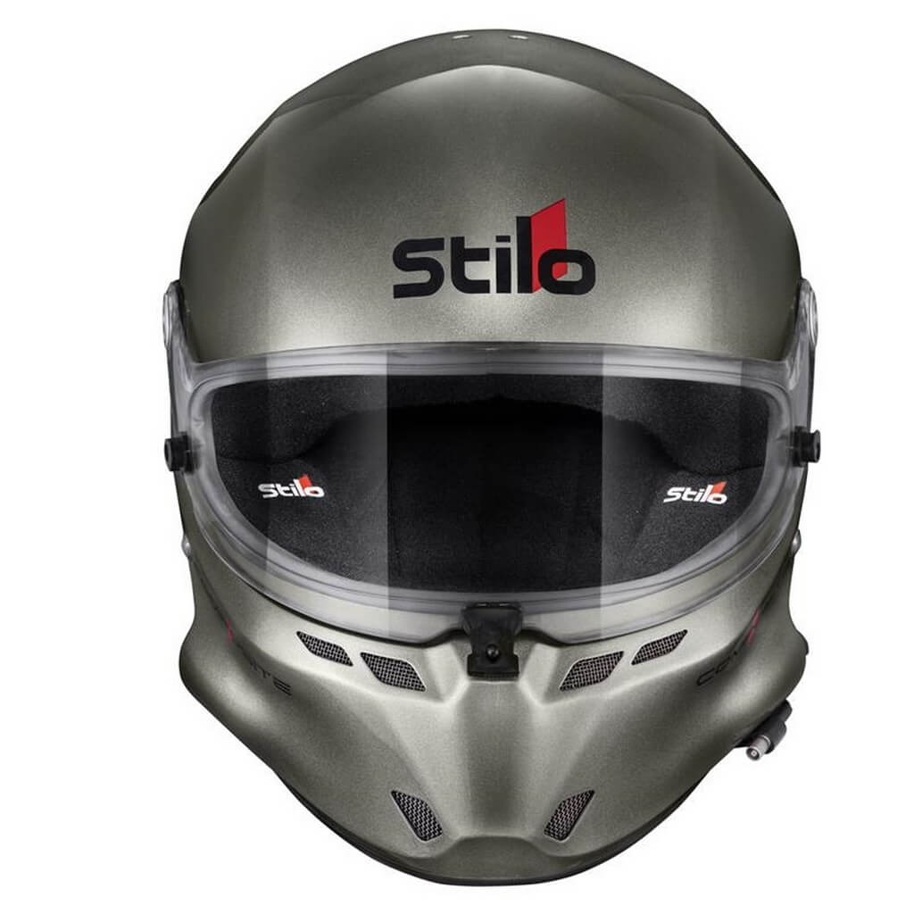 STILO AA0800CG2X63 Full-Face Helmet ST6 F Composite Turismo, FIA 8859-24 Hans, Titanium/ Black, Size 63 Photo-2