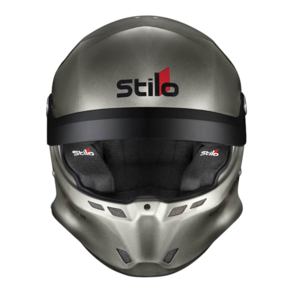 STILO AA0801RG2X57 Full-Face Helmet ST6 R Composite Rally, FIA 8859-24 Hans, Titanium/ Black, Size 57 Photo-2