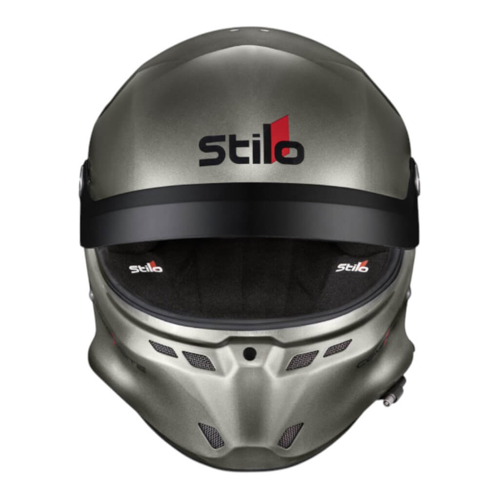STILO AA0802CG2X64 Full-Face Helmet ST6 GT Composite Turismo, FIA 8859-24 Hans, Titanium/ Black, Size 64 Photo-2