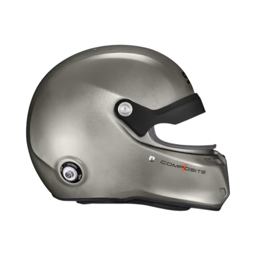STILO AA0812AG2X61 Full-Face Helmet ST6 GTN Composite, FIA 8859-24 Hans, Titanium/ Black, Size 61 Photo-3