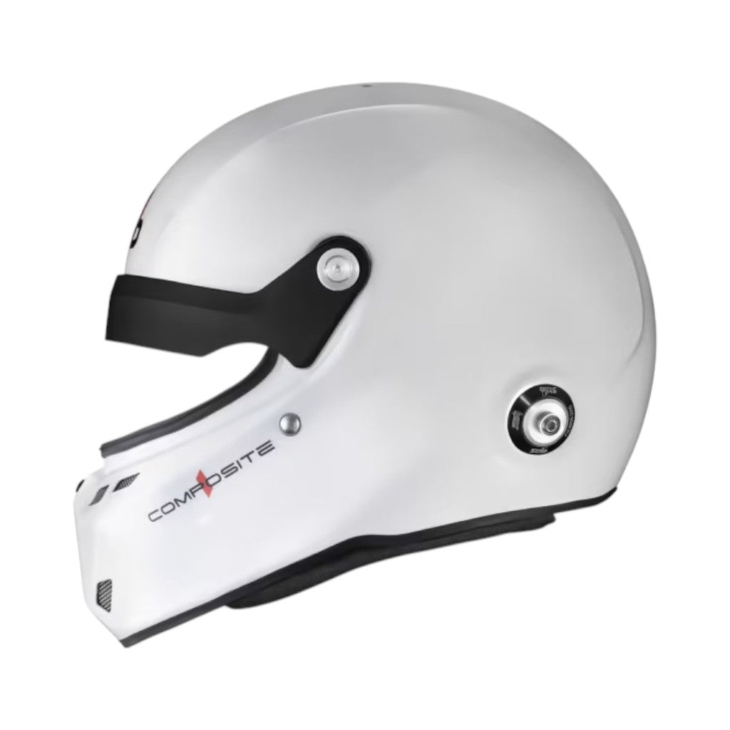 STILO AA0812AG2X550101 Full-Face Helmet ST6 GTN Composite, FIA 8859-24 Hans, White/ Black, Size 55 Photo-1