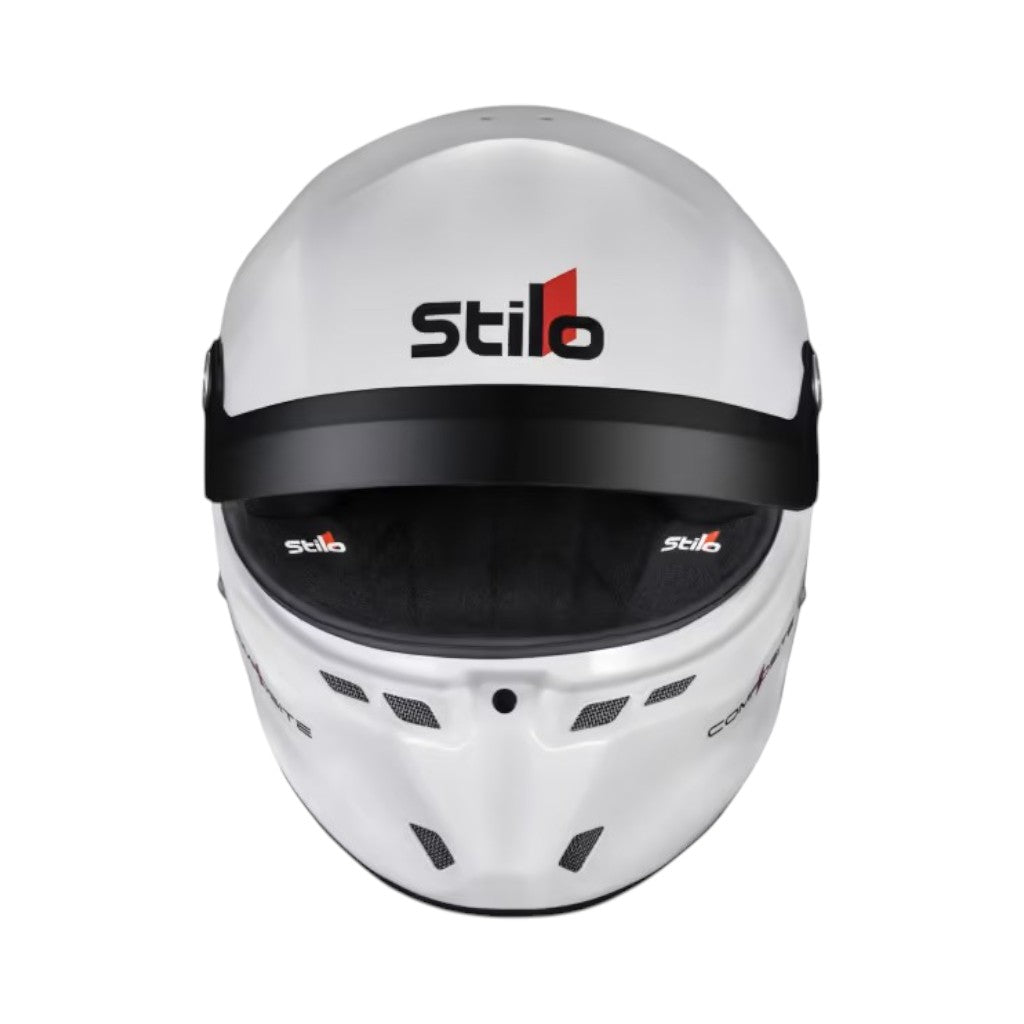 STILO AA0812AG2X550101 Full-Face Helmet ST6 GTN Composite, FIA 8859-24 Hans, White/ Black, Size 55 Photo-2