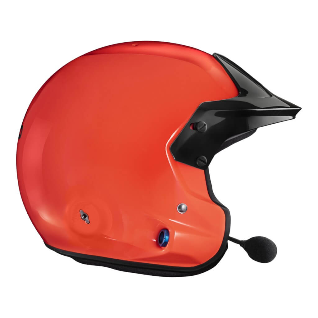 STILO DA0114EF2X59 Helmet Venti4 Trophy Offshore, FIA 8859-24, Orange/Black, Size 59 Photo-1