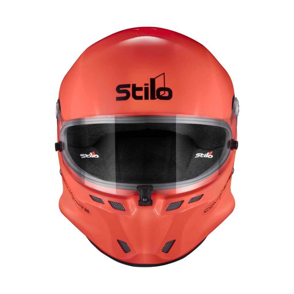 STILO DA0802RF2X54 Helmet ST6 F Offshore Composite, FIA 8859-24, Orange/Black, Size 54 Photo-1