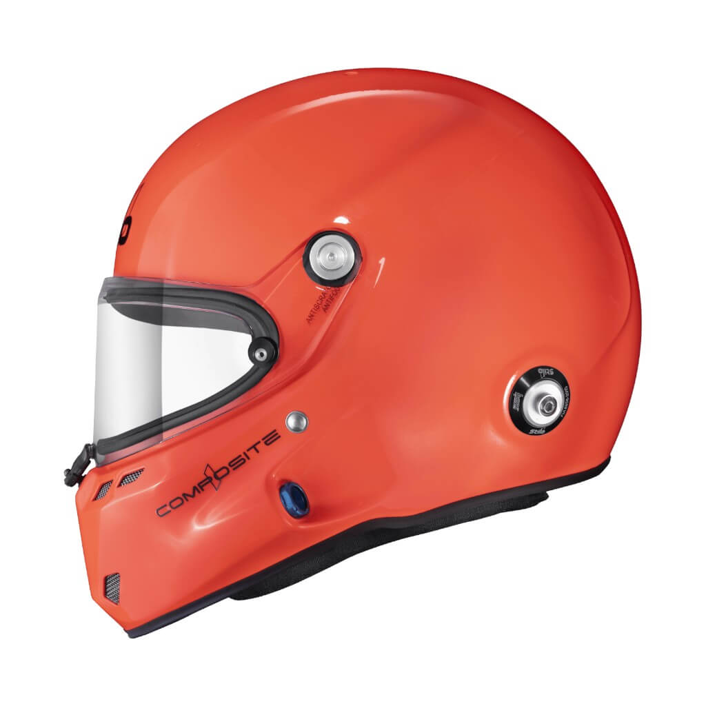 STILO DA0802RF2X61 Helmet ST6 F Offshore Composite, FIA 8859-24, Orange/Black, Size 61 Photo-2