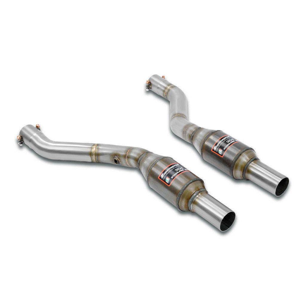 SUPERSPRINT 044802 Front Exhaust with Metallic Catalytic for BMW 3 Series (E46) Photo-0