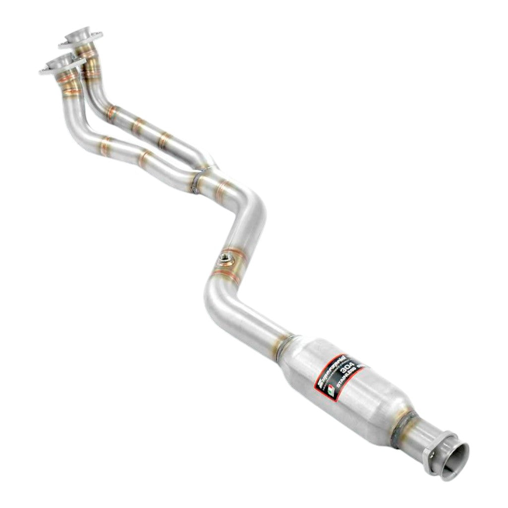 SUPERSPRINT 172702 Front Exhaust (for OEM Manifold, Left Hand Drive Only) for MERCEDES 190E 2.3 1984 -1988 Photo-0