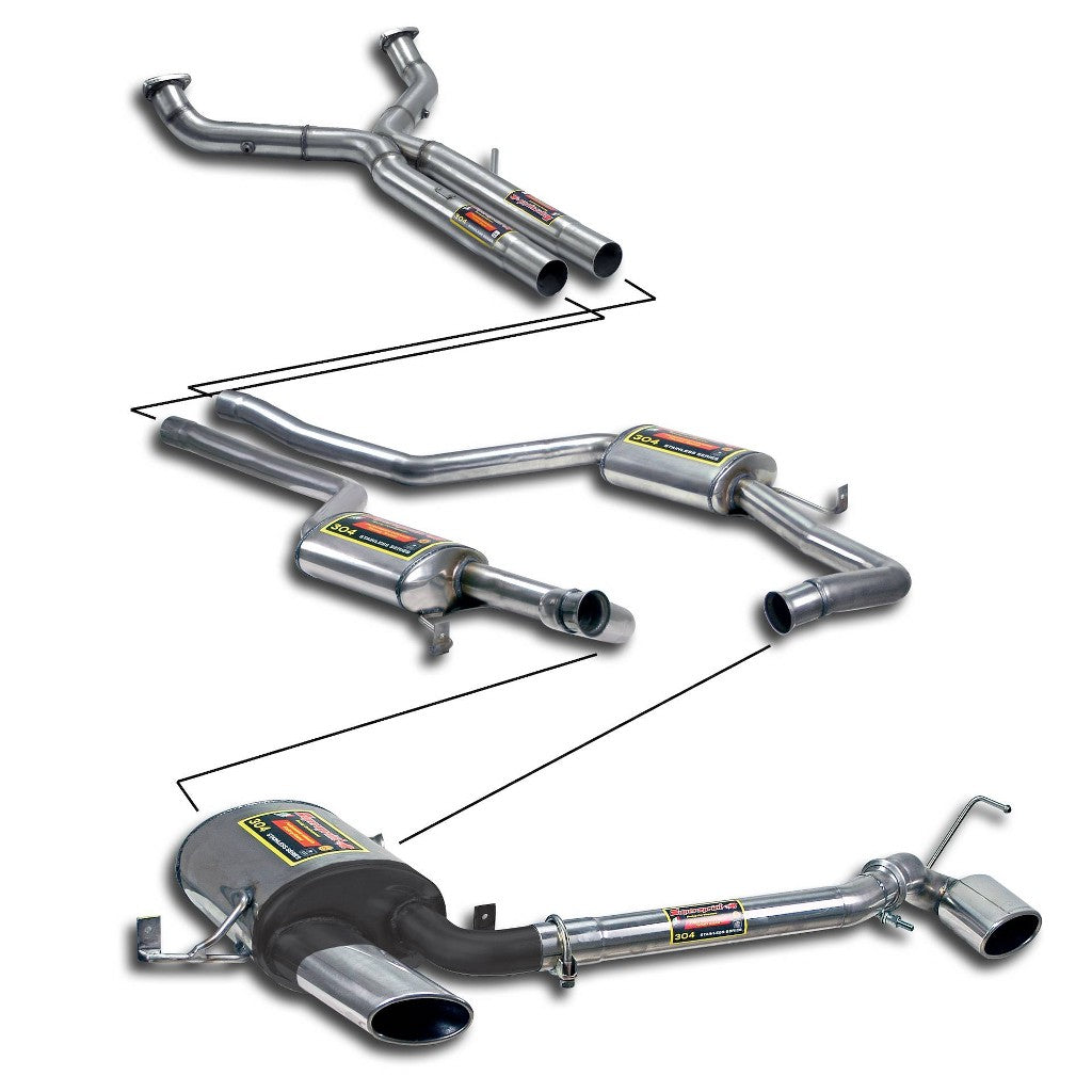 SUPERSPRINT 242940 Exhaust System for PORSCHE 928 Photo-0