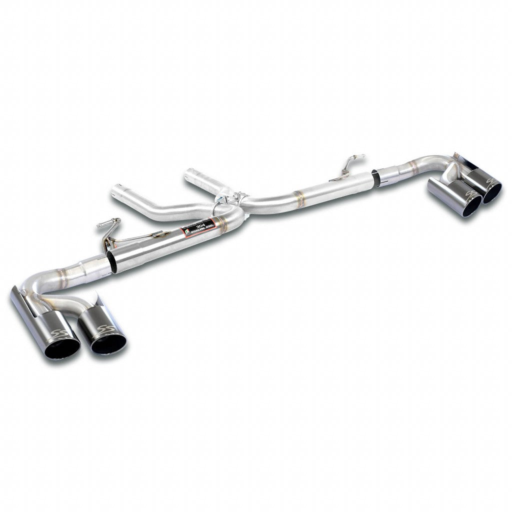 SUPERSPRINT 245856 Rear Pipe (Muffler Delete) for PORSCHE Cayenne S (958.2) Photo-0