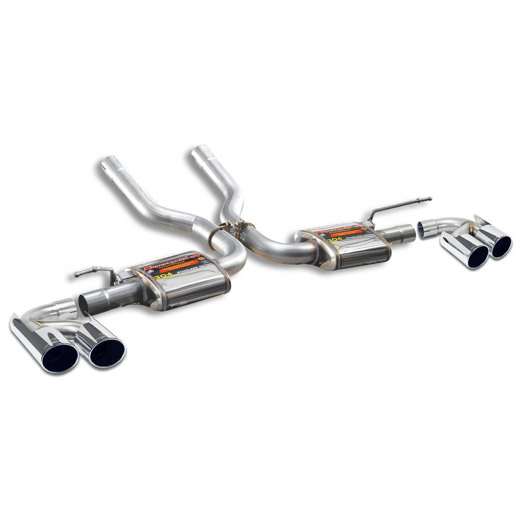 SUPERSPRINT 246636 Rear Exhaust for PORSCHE Cayenne 3.6i VR6 (958.1) Photo-0