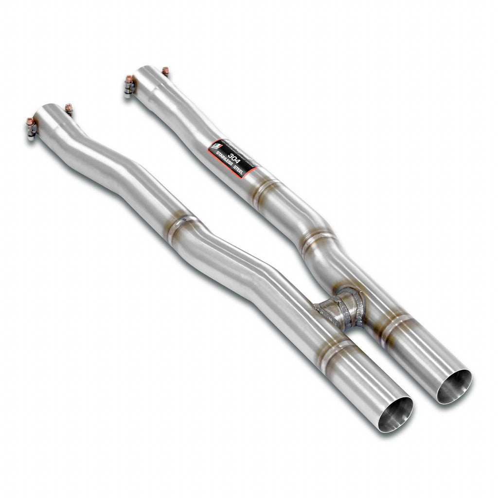SUPERSPRINT 450123 Mid-Pipes Replaces OEM Centre Exhaust for MASERATI 4200 GT Photo-0