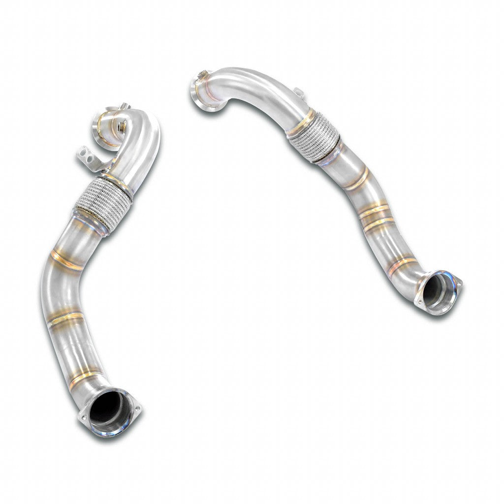 SUPERSPRINT 529211 Turbo Downpipe Kit (Right & Left) without Metallic Catalytic for BMW M5 (G90) Photo-0