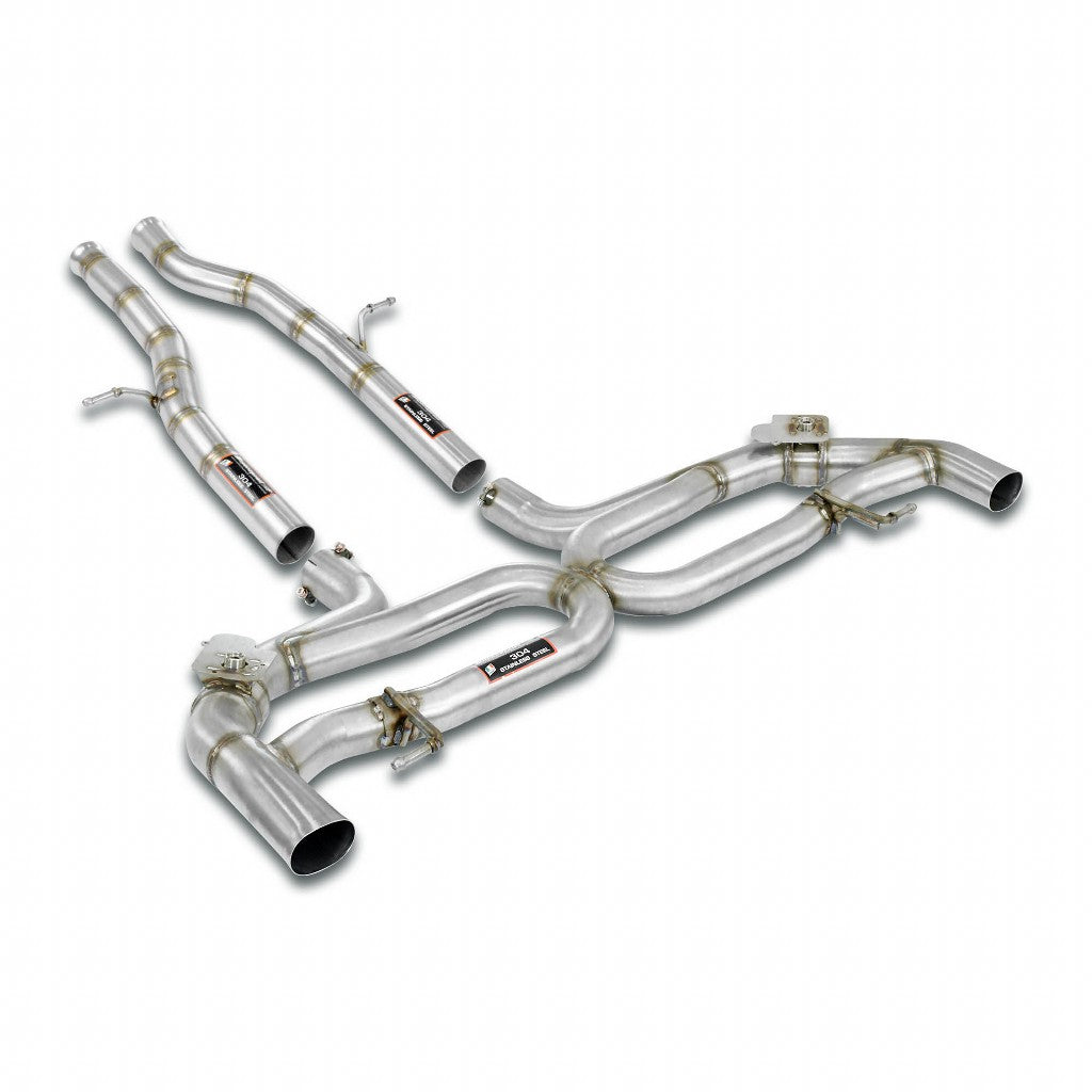 SUPERSPRINT 725134 Rear Exhaust with Valve for MERCEDES X253 GLC AMG (SUV) Photo-0
