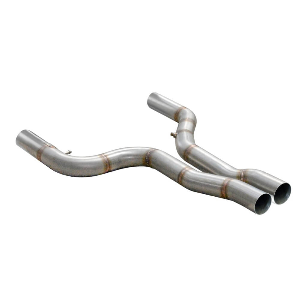SUPERSPRINT 745840 X-Pipe Package Without Stock Resonators Mid Section for BMW M3 (G80) / BMW M4 (G82 / G83) Photo-1