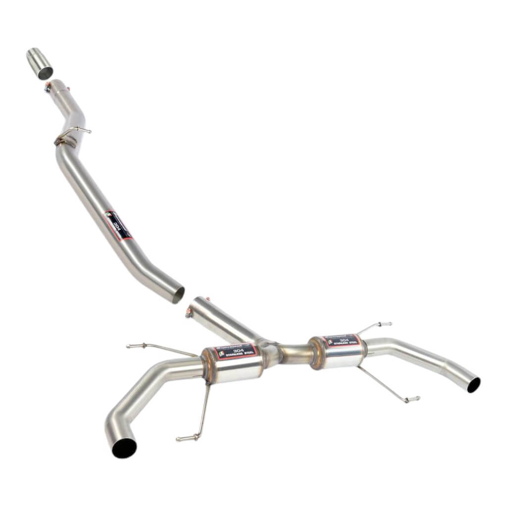 SUPERSPRINT 756670 Rear Muffler Race A Package for ALFA ROMEO Giulia 2.0i 2016-2022 Photo-0
