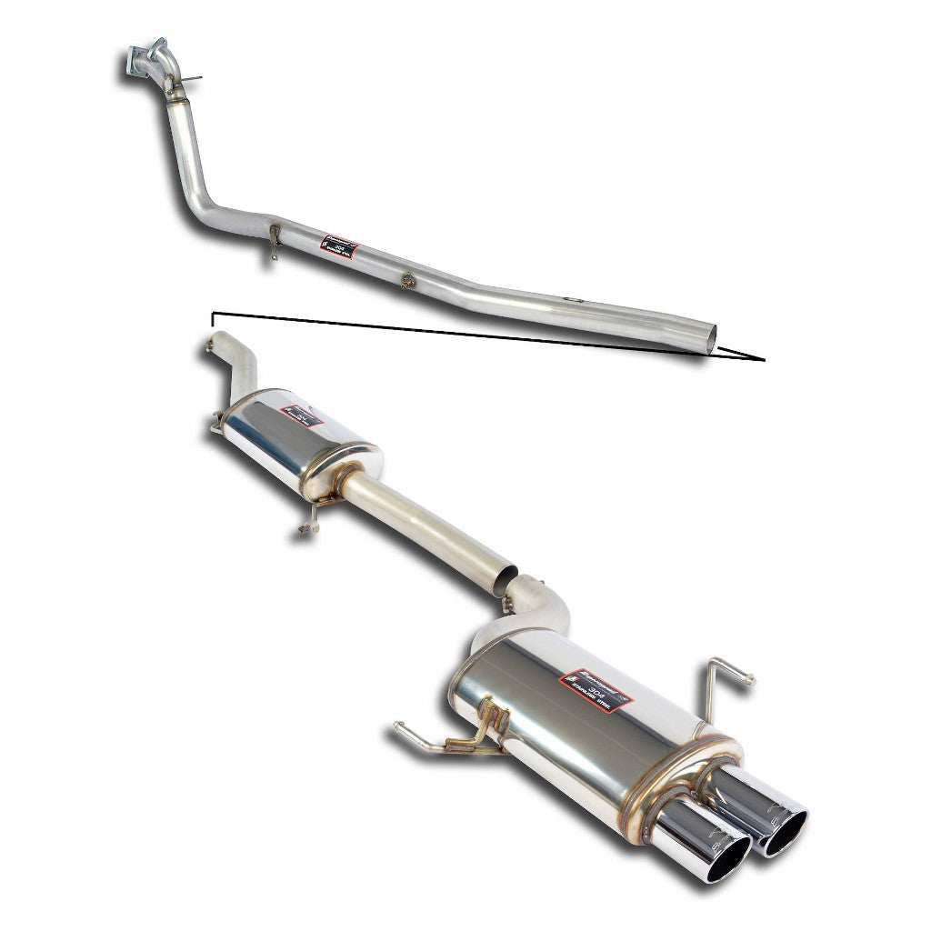 SUPERSPRINT 764020 Exhaust System for AUDI 80 B4 S2 Photo-0
